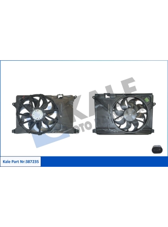 İTHAL 387235 | Opel Mokka 1.4 Turbo Fan Motoru Komple Davlumbazlı Yansanayi Ürün