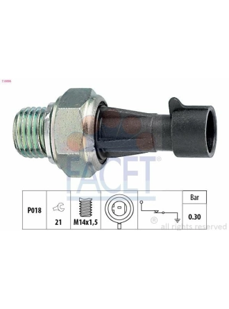 FACET 7.0096 | Yağ Basınç Müşürü (0,30) Ducato Boxer Jumper Master II Doblo Nemo Bipper Swift