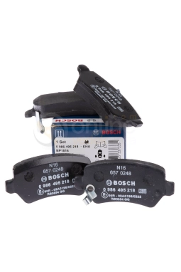BOSCH 0986424646 | Opel Zafira B Arka Teker Diskli Fren Balata Takımı