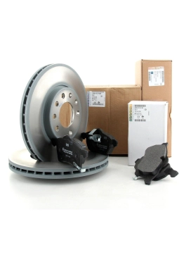 PSA 1682888880 | Opel Zafira B Ön Disk Balata Takımı 5 Bijon Orijinal