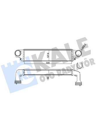 KALE 344805 | Turbo Radyatörü (Intercooler) 03-3-Seri (E46) X3 (E83)