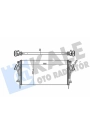 KALE 345700 | Turbo Radyatörü (Intercooler) Insignia 1.6 16V 2.0D *A16let-A20dmh*