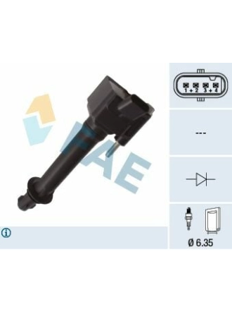 FAE 80459 | Bobin 12 > Astra.J 1.6