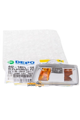 DEPO 442-1407L-UE | Opel İnsignia Çamurluk Sinyali Sol Taraf