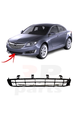PSA 23104390 | Opel İnsignia A Kasa Ön Tampon Alt Orta Izgara Makyajlı Kasa 2014-2017