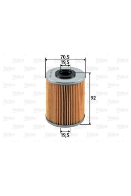 VALEO 587902 | Yakıt Filtresi Opel Astra G / H / Vectra B / C / Combo C Y17dt / X20dth