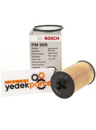 BOSCH 09864B7009 | Chevrolet Yeni Aveo 1.4 Motor Yağ Filtresi Kısa Tip