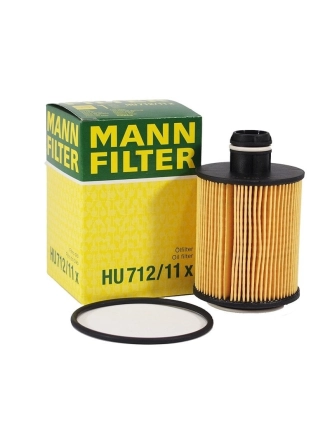 MANN HU712-11X | Chevrolet Yeni Aveo 1.3 Dizel Yağ Filtresi