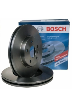 BOSCH 0986479A54 | Chevrolet Yeni Aveo 1.2 / 1.4 Benzinli Ön Fren Disk Takımı
