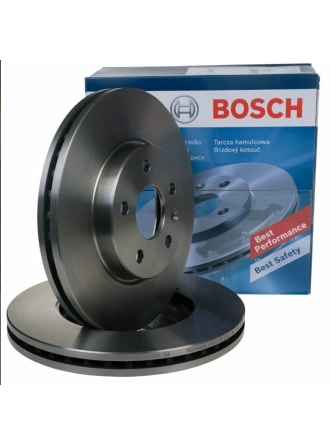 BOSCH 0986479A54 | Chevrolet Yeni Aveo 1.2 / 1.4 Benzinli Ön Fren Disk Takımı