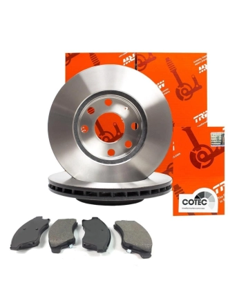 Chevrolet Yeni Aveo 1.3 Dizel Ön Fren Disk ve Balata Takımı Trw Marka DF7475 GDB1843
