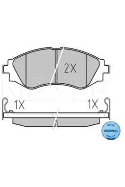 MEYLE 0252323417 | Chevrolet Lacetti Ön Fren Balatası