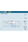 FAE 74258 | Kızdırma Bujisi Opel Antara 06-Chevrolet Captiva 06-Cruze 09-Lacetti 07-Nubira 05-2.0 D