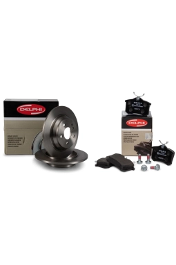 DELPHI BG4069 | Chevrolet Captiva Arka Fren Disk Takımı