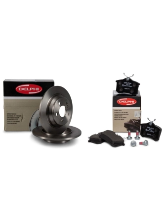 DELPHI BG4069 | Chevrolet Captiva Arka Fren Disk Takımı
