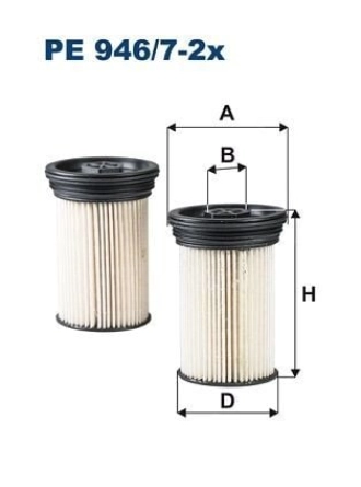 FILTRON PE946-7-2X | Mazot Filtresi 13-Antara-Captiva *Z20dmh*