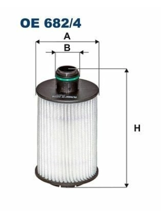 FILTRON OE682-4 | Yağ Filtresi 11-Antara 2.2Cdti