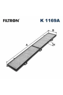 FILTRON K1169A | Polen Filtresi 06-BMW.1-Seri + Ca