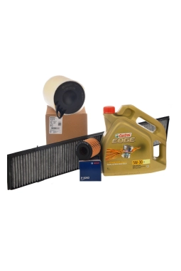 Bmw E87 Kasa 116i Periyodik Bakım Filtre Seti Bosch Castrol 5W30 Yağ