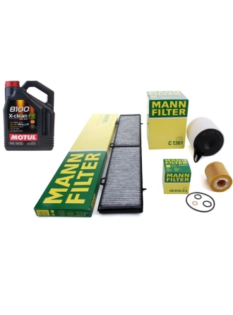Bmw E87 Kasa 116i Periyodik Bakım Filtre Seti Motul 5W30