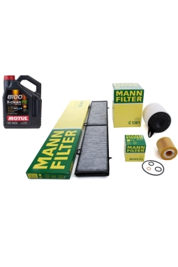 Bmw E87 Kasa 118i Periyodik Bakım Filtre Seti Motul 5W30