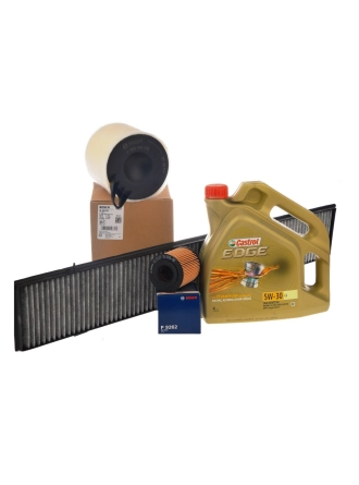Bmw E87 Kasa 120i Periyodik Bakım Filtre Seti Bosch Marka Castrol 5W30 Yağ