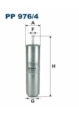 FILTRON PP976-4 | Mazot Filtresi 11-1-Seri (F20-F21) 3-Seri (F31)