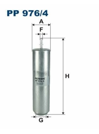 FILTRON PP976-4 | Mazot Filtresi 11-1-Seri (F20-F21) 3-Seri (F31)