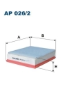 FILTRON AP026-2 | Hava Filtresi 13-1-Seri (F20-F21) 2-Seri (F22-F23) 3-Seri (F30-F31)
