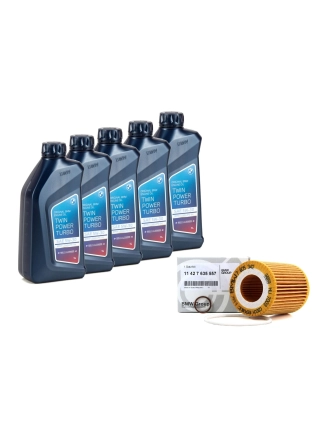 Bmw F20 Kasa 120i Yağ Filtresi Ve Motor Yağı 5 LT Orijinal BMW