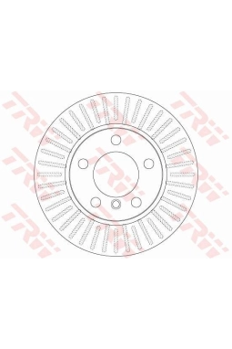 TRW DF6255 | Disk On 05-BMW 1S-E81-E87 | 1 Adet