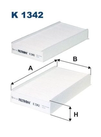 FILTRON K1342-2X | Polen Filtresi 14-2-Seri (F45-F46) X1 (F48) Mini Cooper
