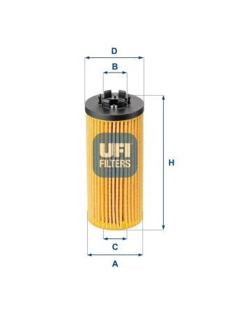 UFI 25.211.00 | Yağ Filtresi 14-2-Seri (F45-F46) X1 (F48) Mini Cooper