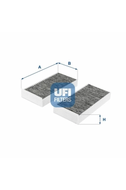 UFI 54.279.00 | Polen Filtresi 14-16 2-Seri (F45-F46) X1 (F48) + Ca