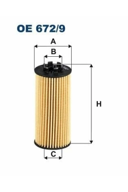 FILTRON OE672-9 | Yağ Filtresi BMW B37 B38 B47 B48 F40 F45 F46 F48 F39 Mini F54 F55 F56 F60