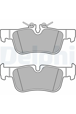DELPHI LP2719 | Fren Balata Arka 14-2-Seri (F45) X1 (F48)