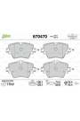 VALEO 670470 | Fren Balata Ön 14-2-Seri (F45-F46) 5-Seri (F90-G30-G31) X1-X2-X3-X4-Mini Cooper