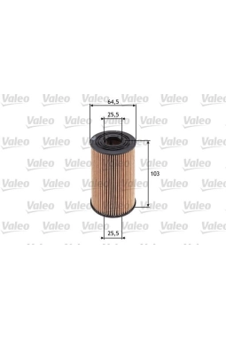 VALEO 586533 | Yağ Filtresi (BMW M42-43-44 E34-36-46)