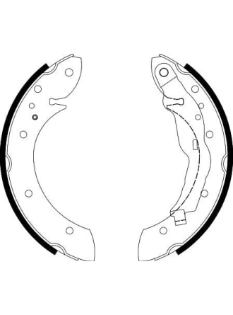 HELLA PAGİD 8DB355001-241 | Kampana Balata (BMW 3Serı E36-99)