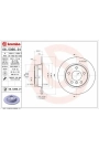 BREMBO 08.5366.24 | Fren Diski Arka Düz (BMW E36-E46) | 2 Adet
