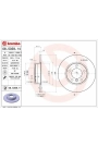 BREMBO 08.5359.11 | Fren Diski Ön Düz Kaplamalı 286 mm (BMW E36) | 2 Adet