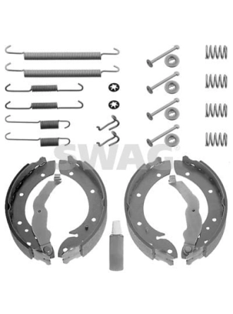 SWAG 20930594 | Arka Fren Balatası Pabuç BMW E36 M40 M43 Yaylı Set