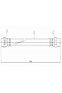 CAVO C800.403.A | Fren Hortumu Arka 90-98 3-Seri (E36) | 2 Adet