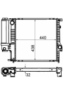 MAHLE CR330000S | Radyatör 88-3-Seri (E30-E36)