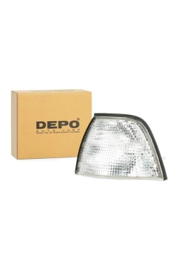 DEPO 444-1503L-UE-C | Bmw 3 Serisi E36 Kasa Sol Beyaz Sinyal Lambası 4-Kapılı