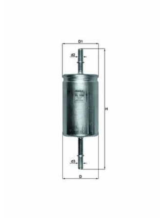 MAHLE KL559 | Benzin Filtresi 98-05 Focus 1.4-1.6