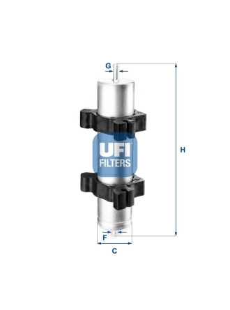 UFI 31.824.00 | Benzin Filtresi 02-3-Seri (E46)