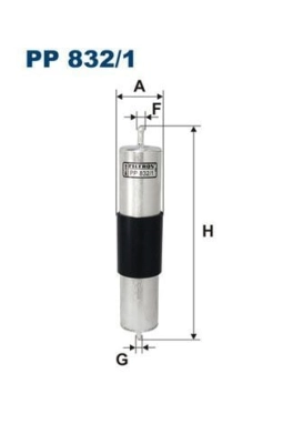 FILTRON PP832-1 | Benzin Filtresi E36-E38-E39