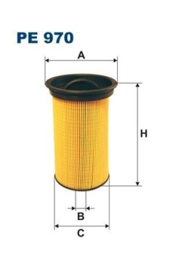 FILTRON PE970 | Mazot Filtresi 98-03 3-Seri (E46)