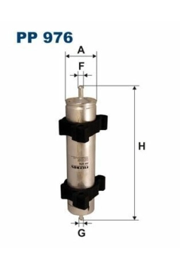 FILTRON PP976 | Benzin Filtresi 02-3-Seri (E46)